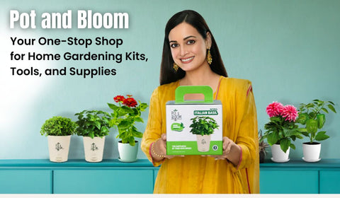 Pot and Bloom: Your One-Stop Shop for Home Gardening Kits, Tools, and Supplies