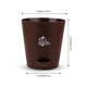 5-inch self-watering Pot - Set of 3