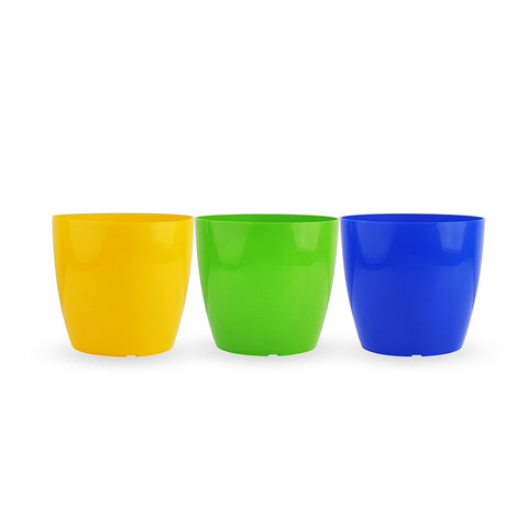 6-inch Pot and Plate set of 3