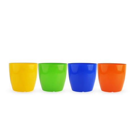 6-inch Pot and Plate set of 4